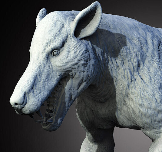  Hyaenodon gigas  Apex Predator of the Eocene 3D print model