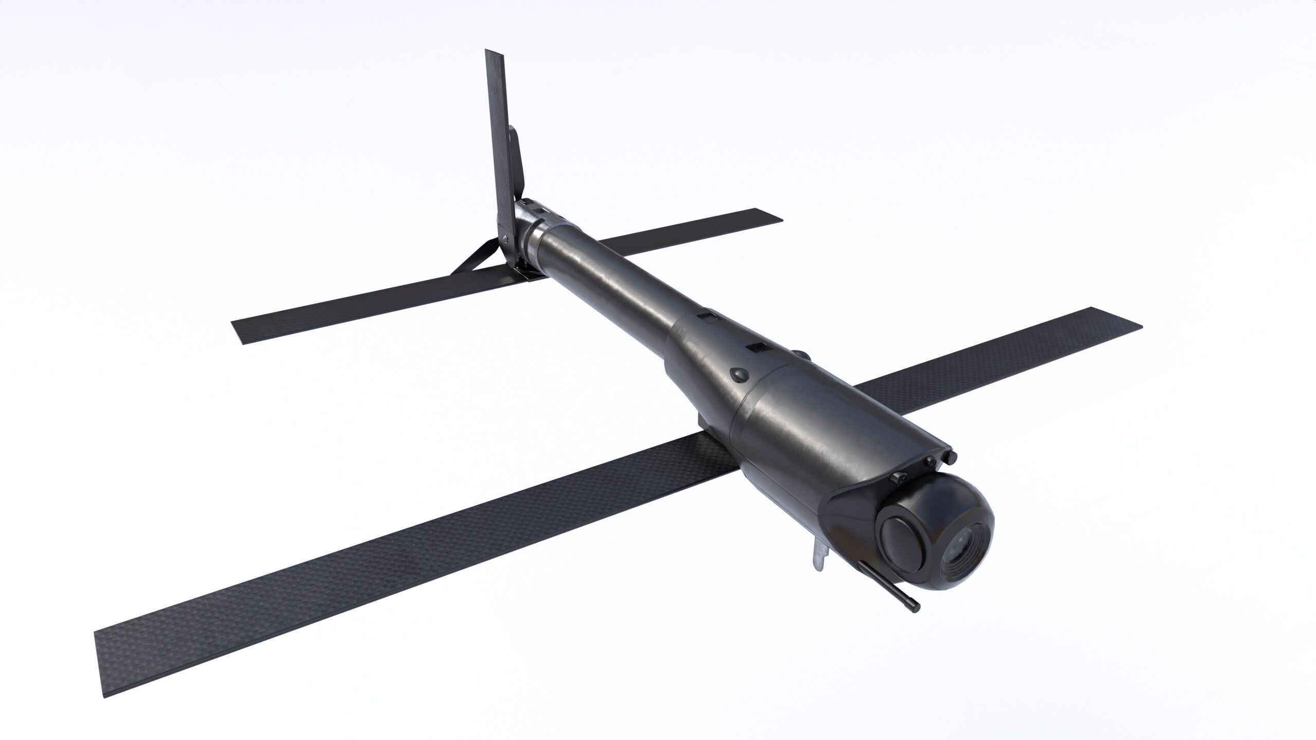 Loitering Munition Switchblade 600 Drone PBR Low-poly 3D model_5