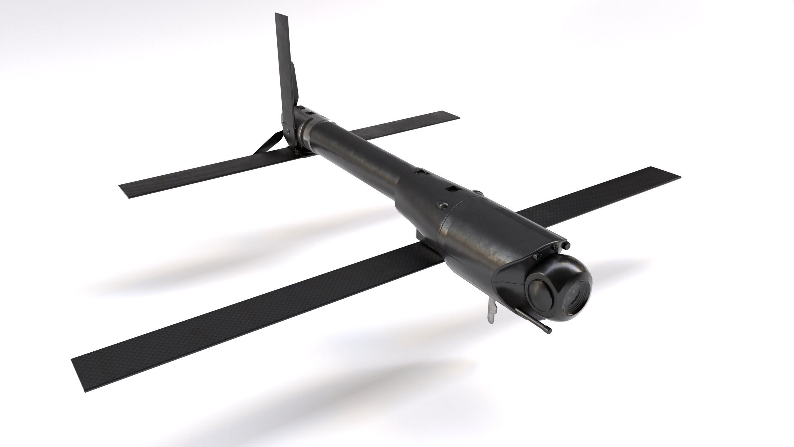 Loitering Munition Switchblade 600 Drone PBR Low-poly 3D model_3