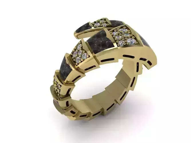 Serpenti Viper Ring