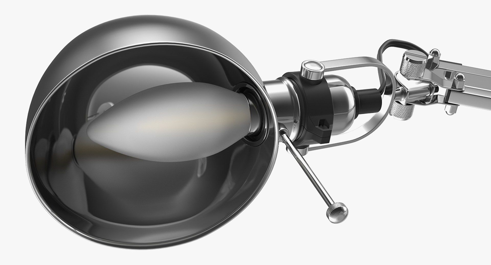 Baseball Modern Adjustable Desk with Laptop and Trophy 3D model_16