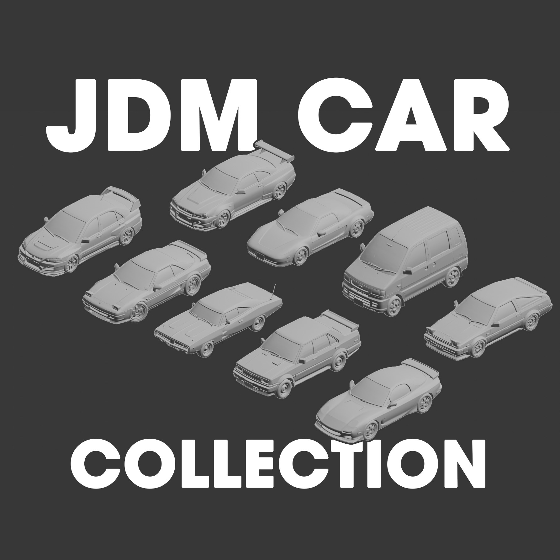 100 Plus Human Megapack diorama figure 3D print model_10