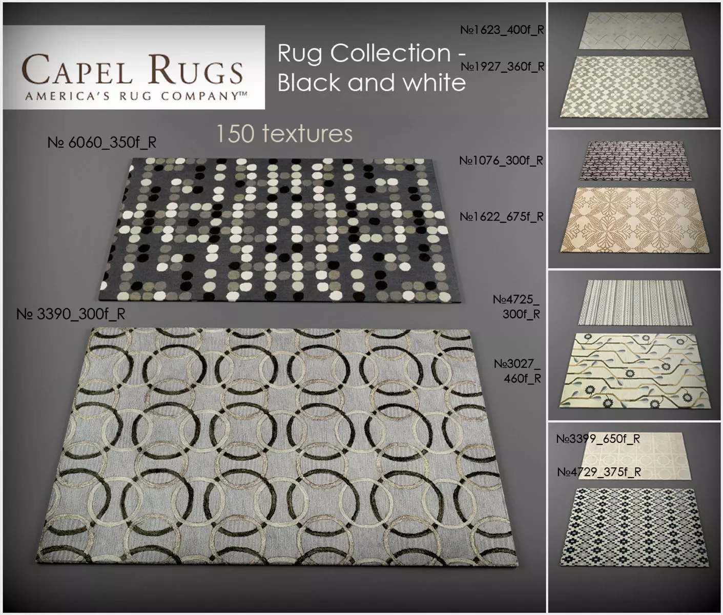 Carpets vol64 3dmodels Low-poly 3D model_0