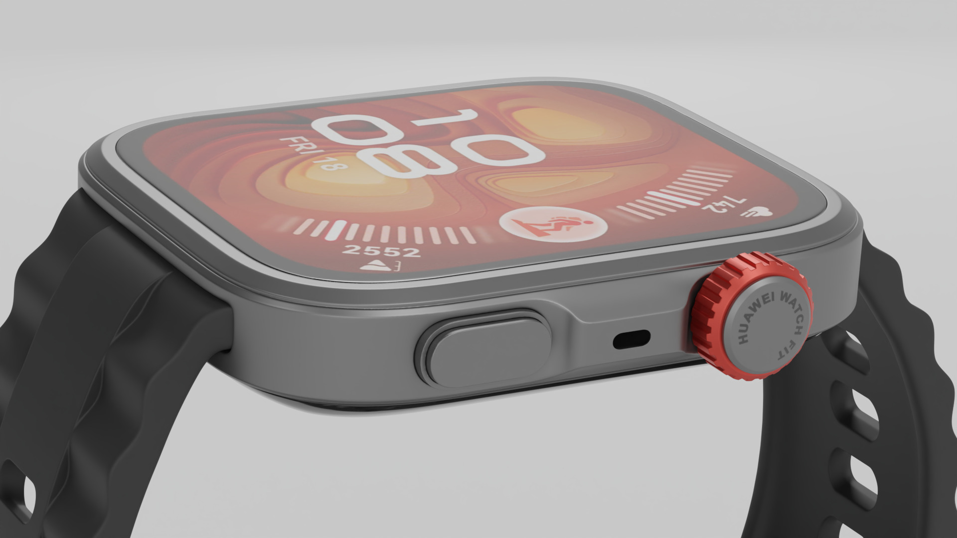 Huawei Watch Fit 4 Pro 3D model_5