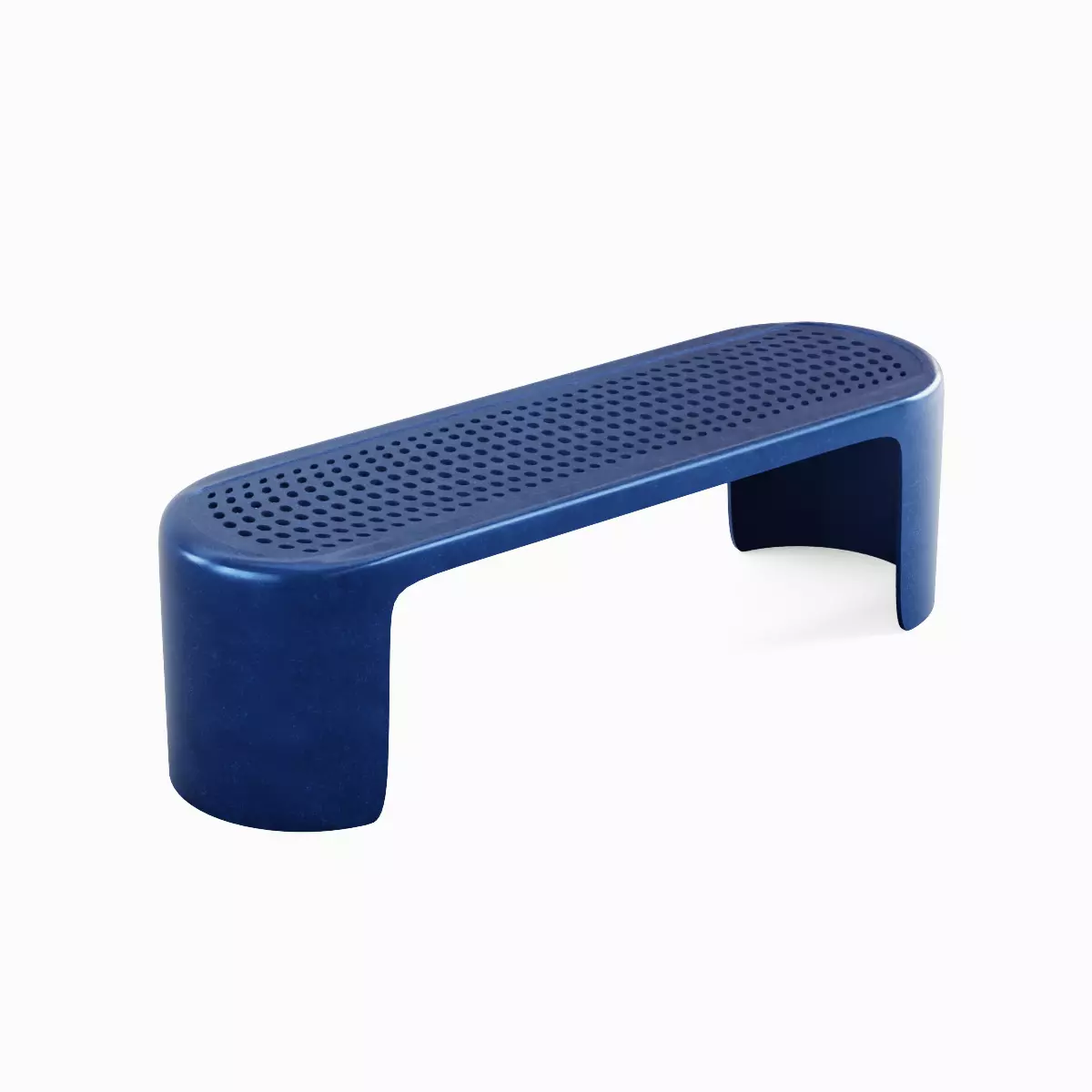 Metal Modern Bench 06 3D model