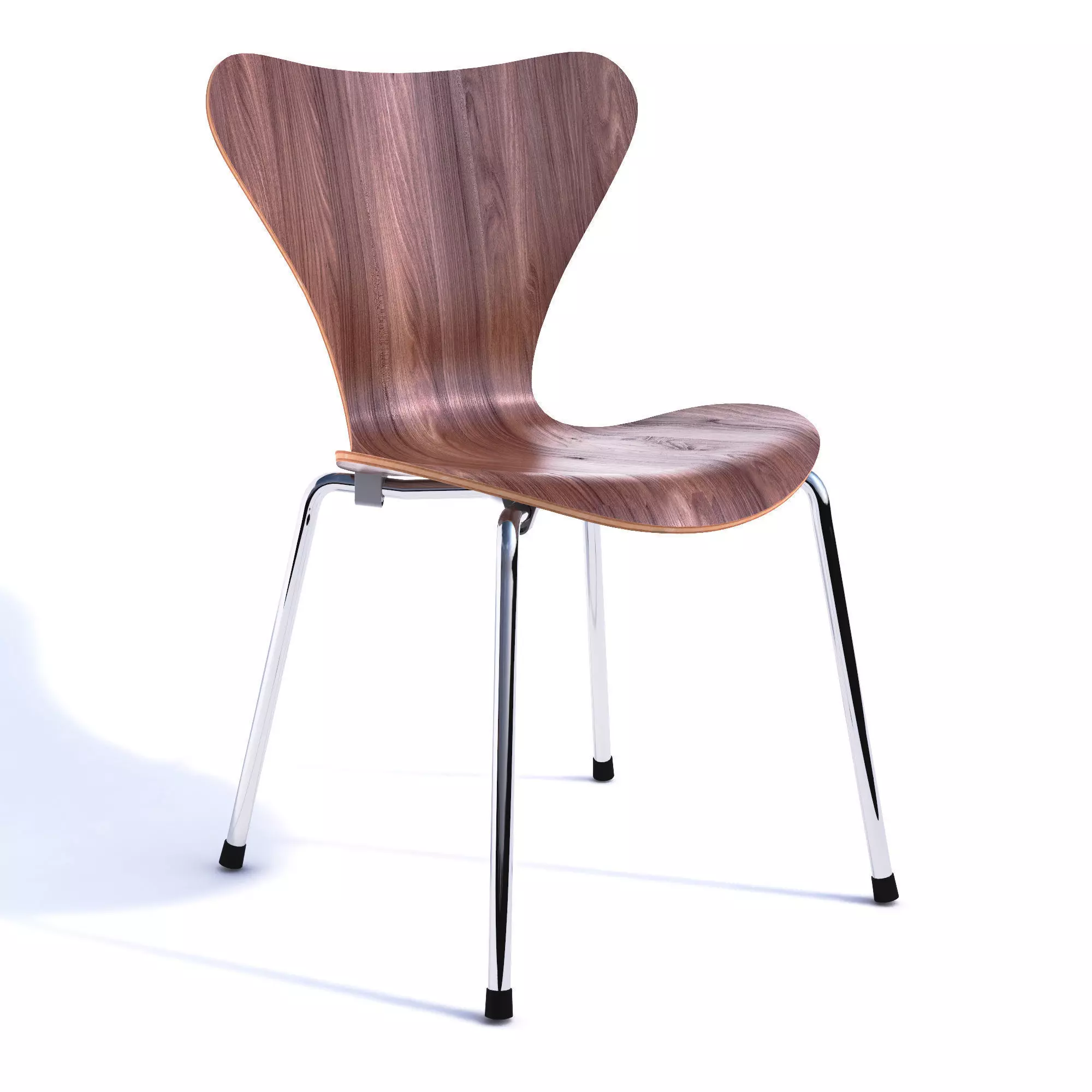 Fritz Hansen Series 7 chair Free 3D model