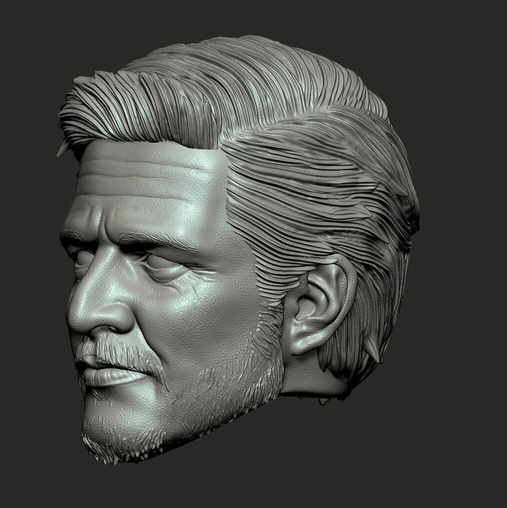 ONE12 Scale HEAD Mr Fantastic 3D print model_2