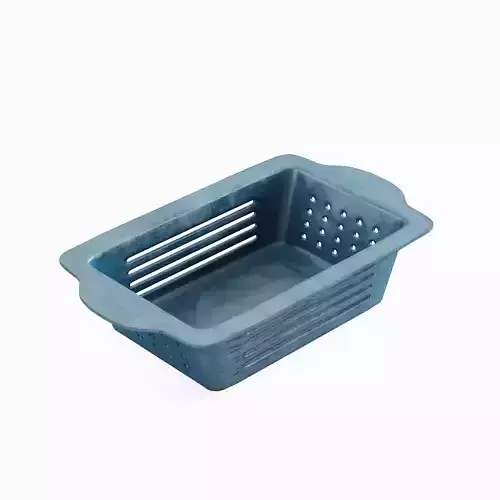 Used Plastic Basket 06 3D model