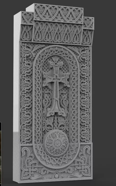 XACHKAR 3D print model_5