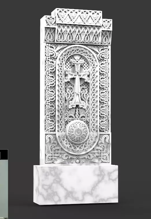 XACHKAR 3D print model_11