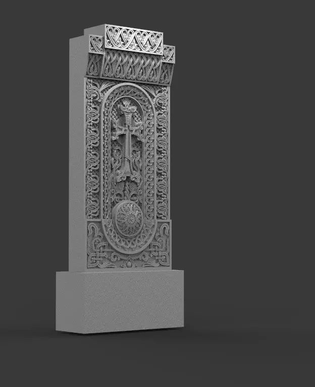 XACHKAR 3D print model_10