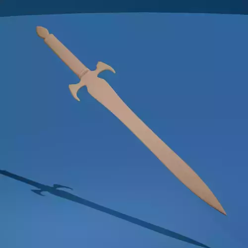 Fantasy Sword 3D print model