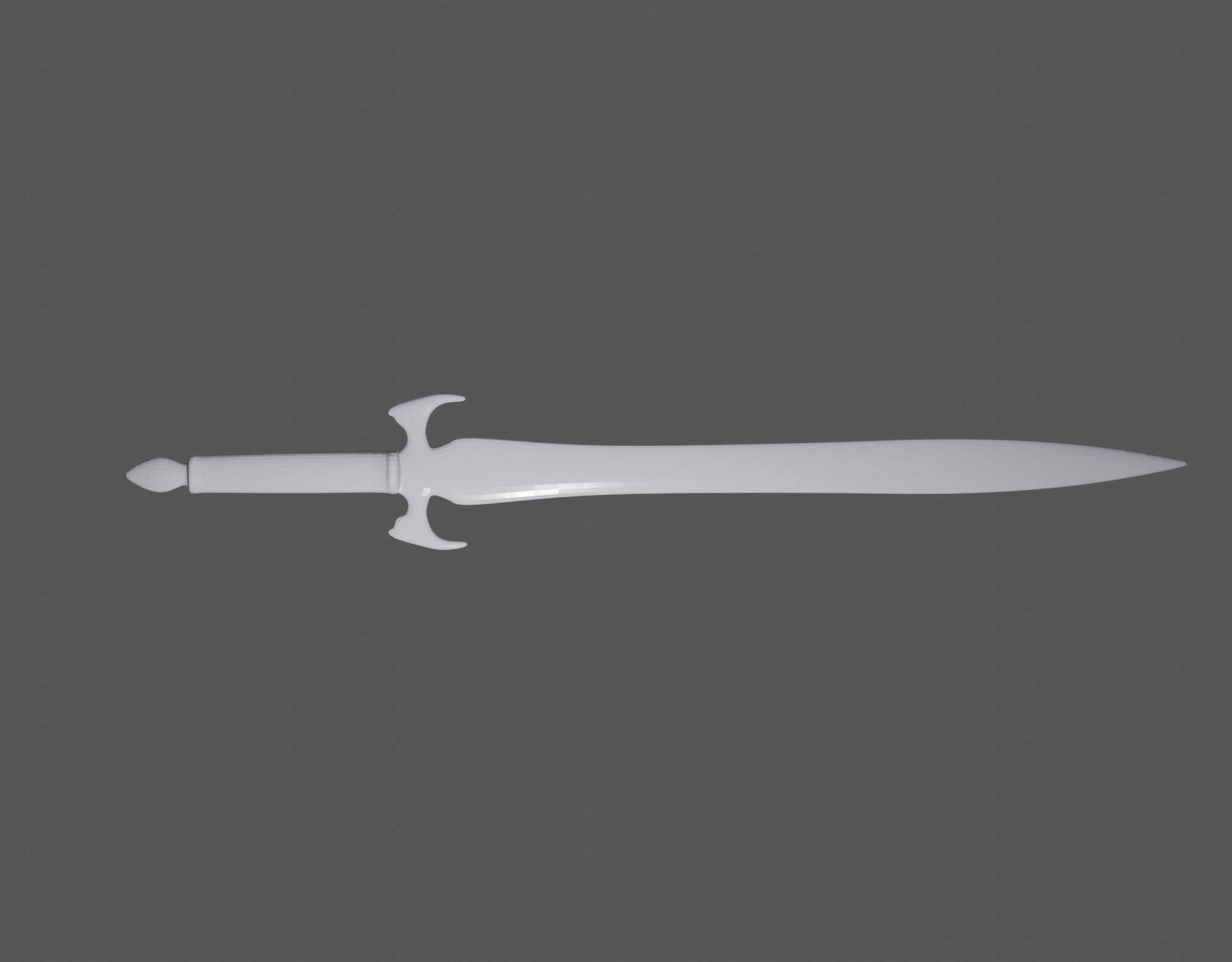 Fantasy Sword 3D print model_4
