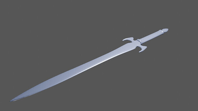 Fantasy Sword 3D print model