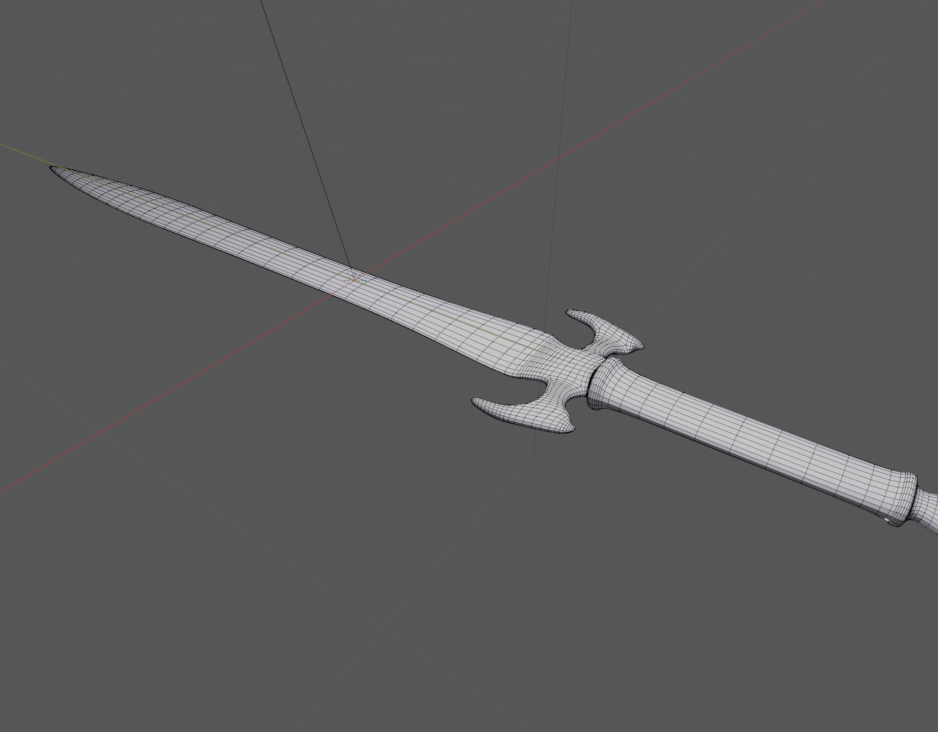 Fantasy Sword 3D print model_2