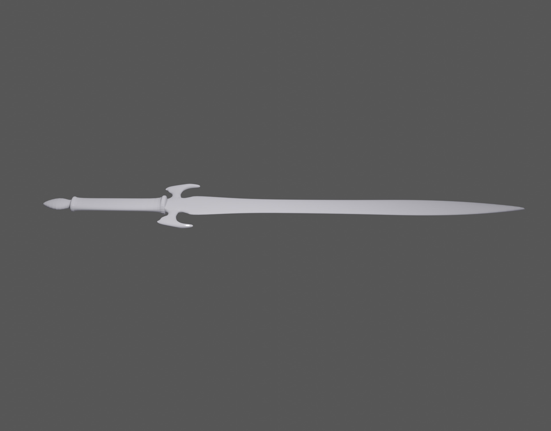 Fantasy Sword 3D print model_5