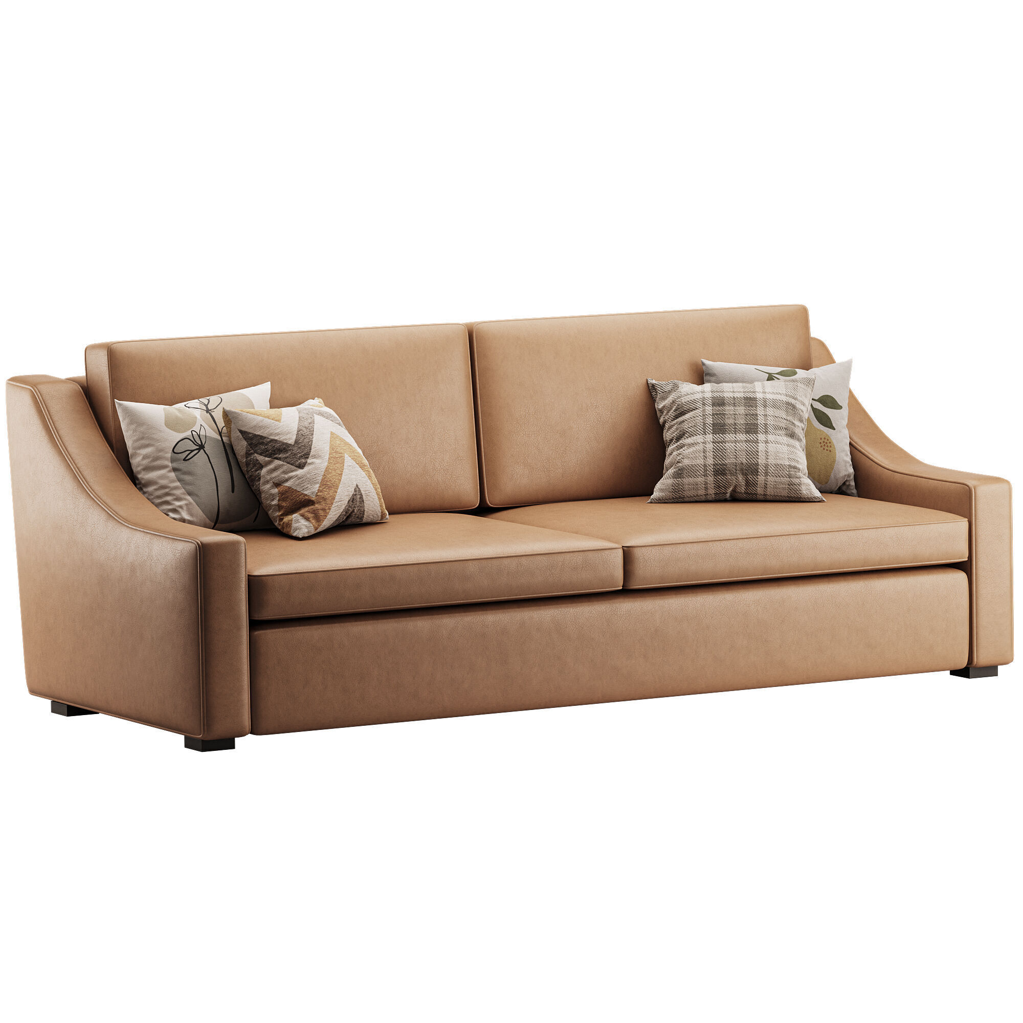 Modern sofa Mike 220 100 3D model_1