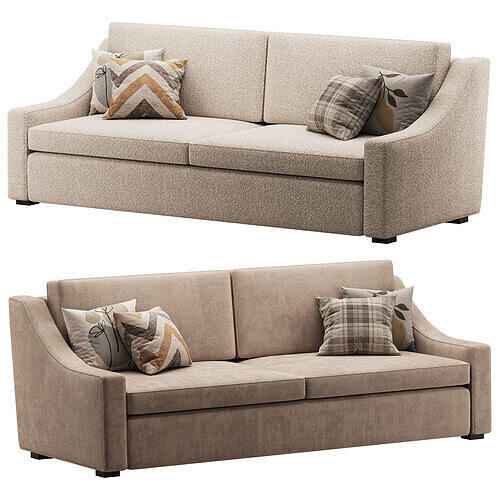  Modern sofa Mike 220 100 3D model