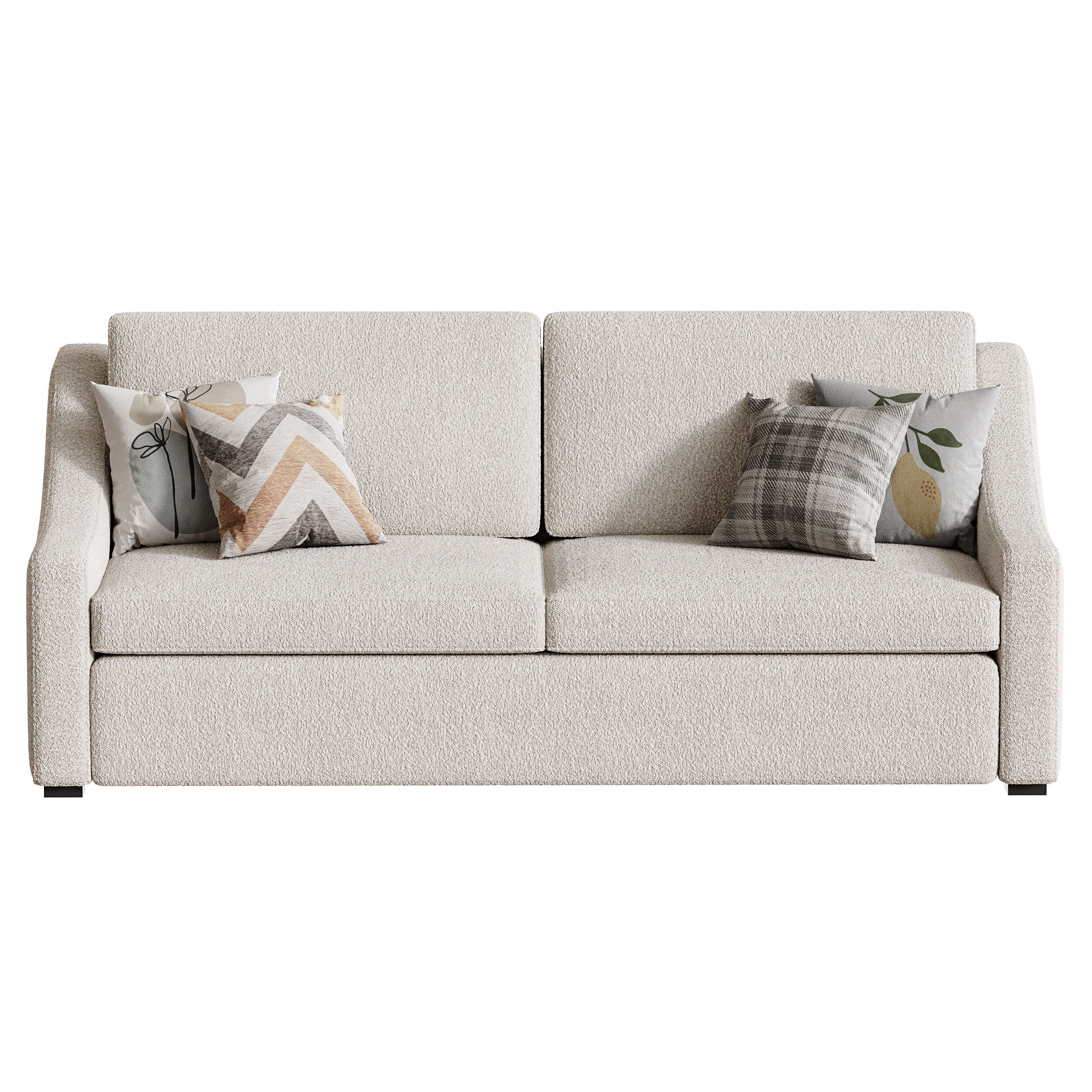 Modern sofa Mike 220 100 3D model_6