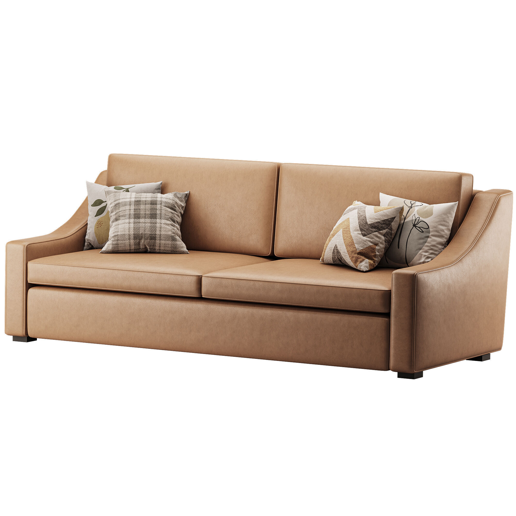 Modern sofa Mike 220 100 3D model_9