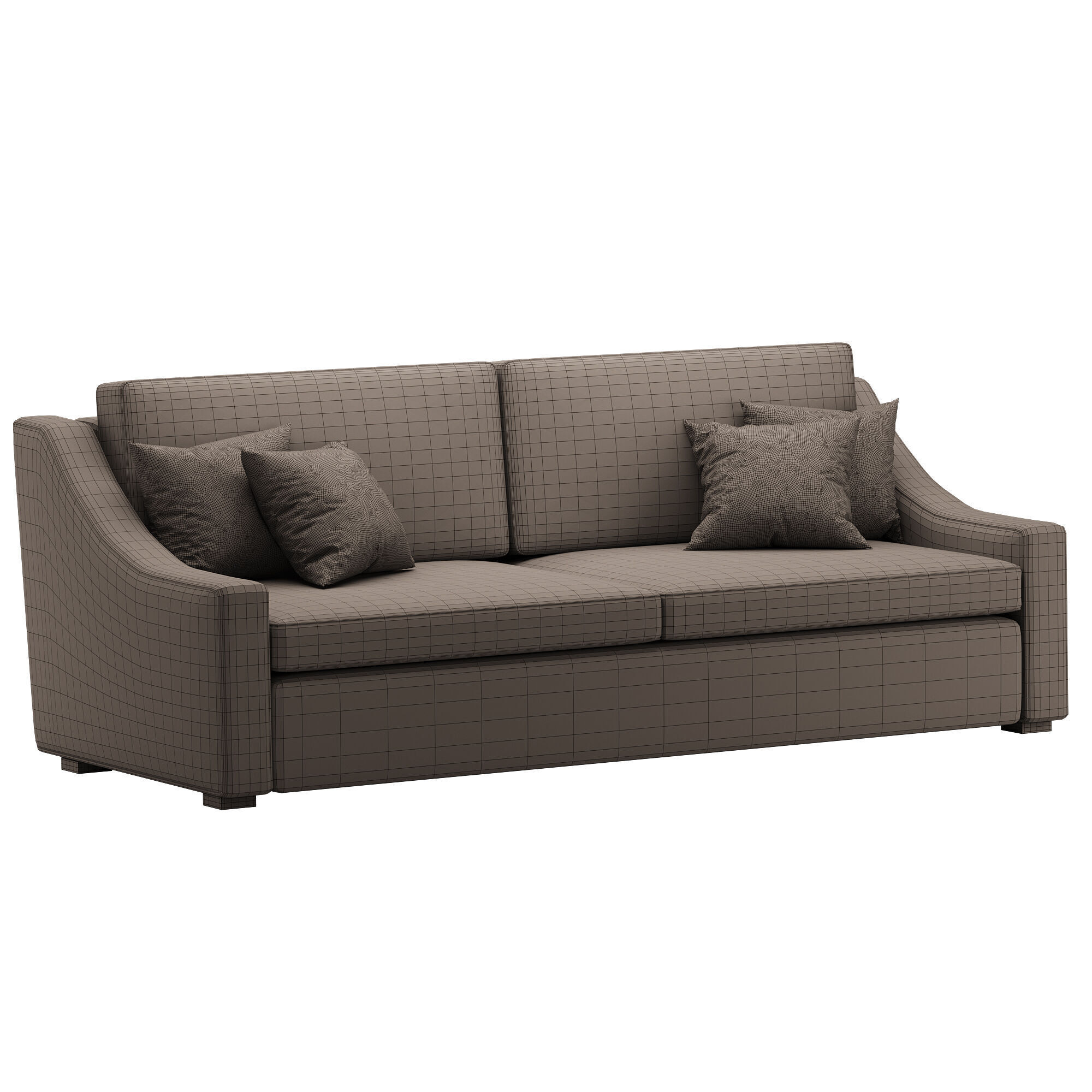 Modern sofa Mike 220 100 3D model_13