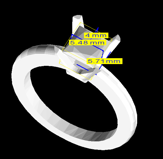 50 Various Solitaire Promise ring Jewelry Collection Bulk Sale 3D print model_10