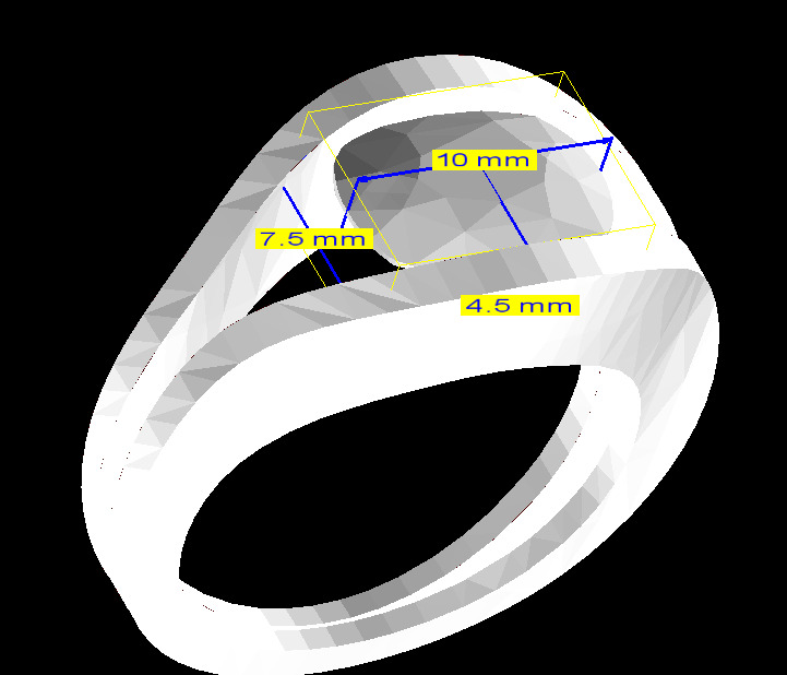 50 Various Solitaire Promise ring Jewelry Collection Bulk Sale 3D print model_29