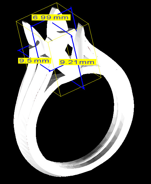 50 Various Solitaire Promise ring Jewelry Collection Bulk Sale 3D print model_16