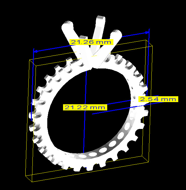 50 Various Solitaire Promise ring Jewelry Collection Bulk Sale 3D print model_13