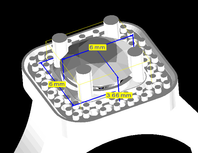 50 Various Solitaire Promise ring Jewelry Collection Bulk Sale 3D print model_24