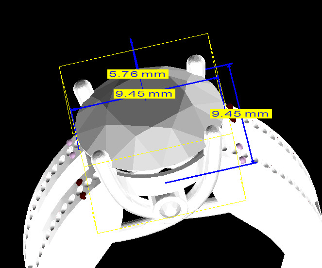 50 Various Solitaire Promise ring Jewelry Collection Bulk Sale 3D print model_23