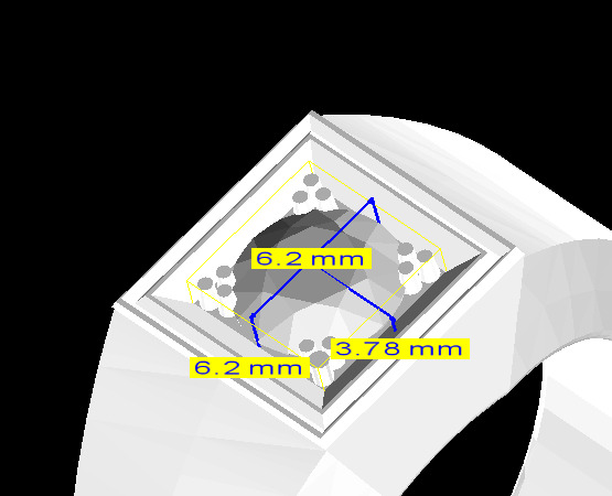 50 Various Solitaire Promise ring Jewelry Collection Bulk Sale 3D print model_40