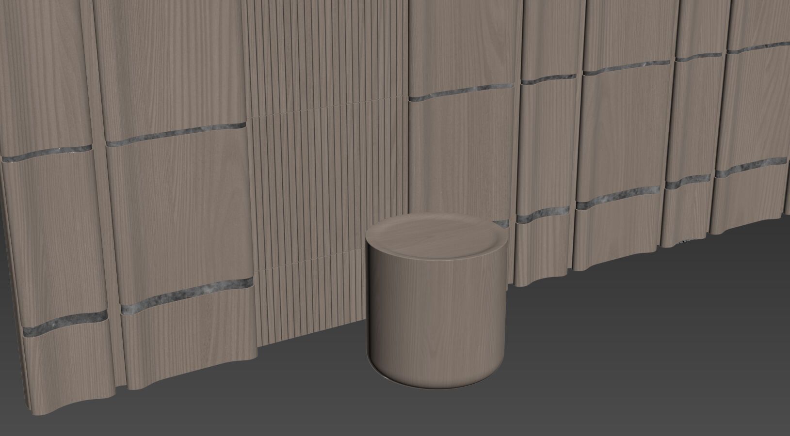 Decorative V52 Wall Panels 3D model_7