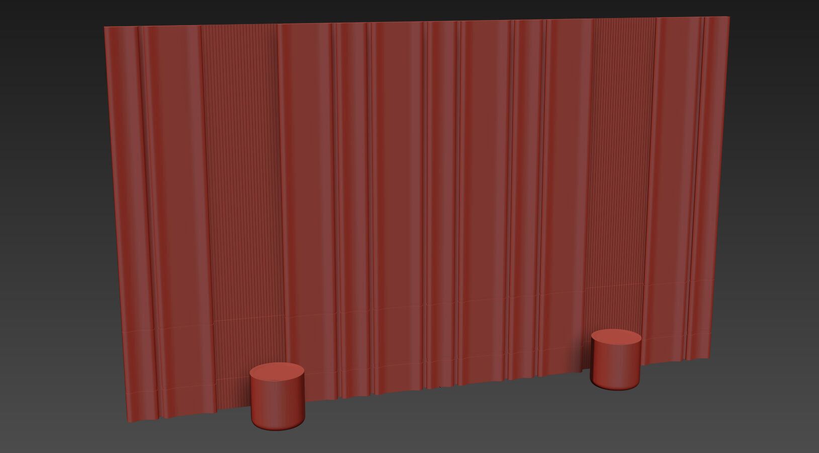 Decorative V52 Wall Panels 3D model_5