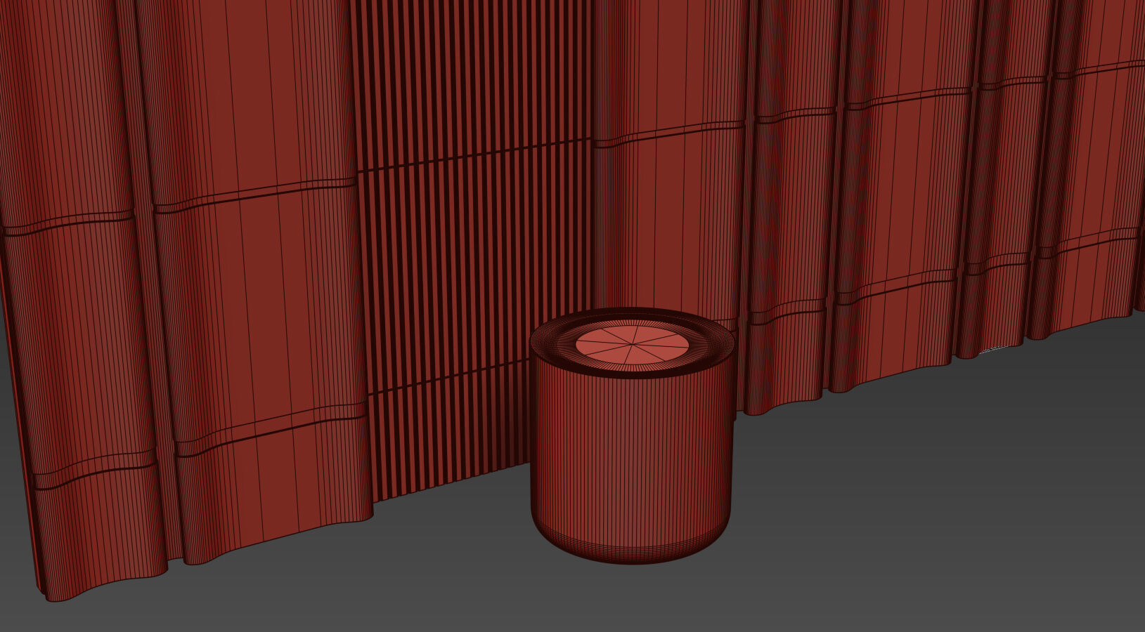 Decorative V52 Wall Panels 3D model_9