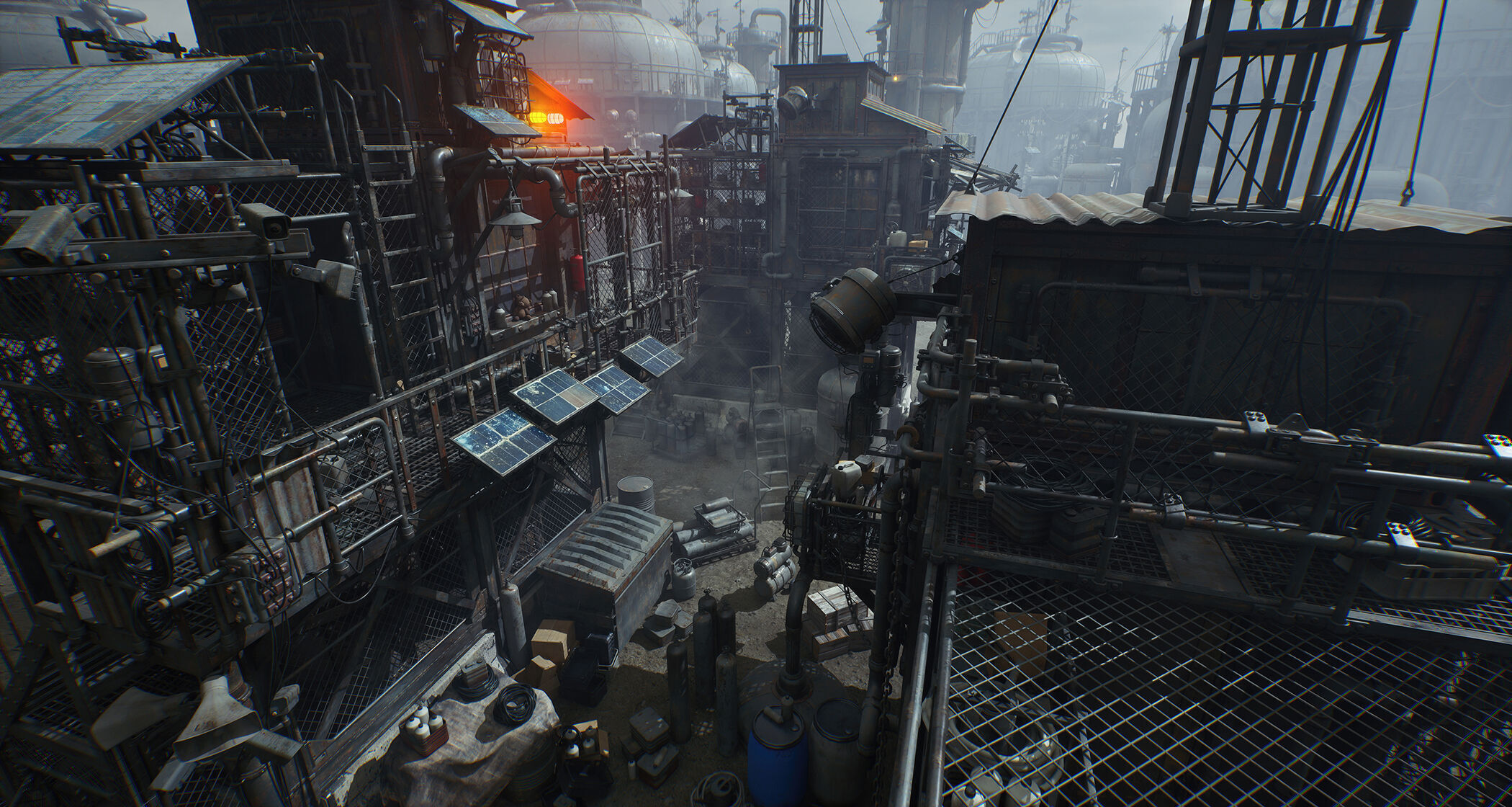 Post Apocalypse Survivor Environment Kitbash set 3D model_7