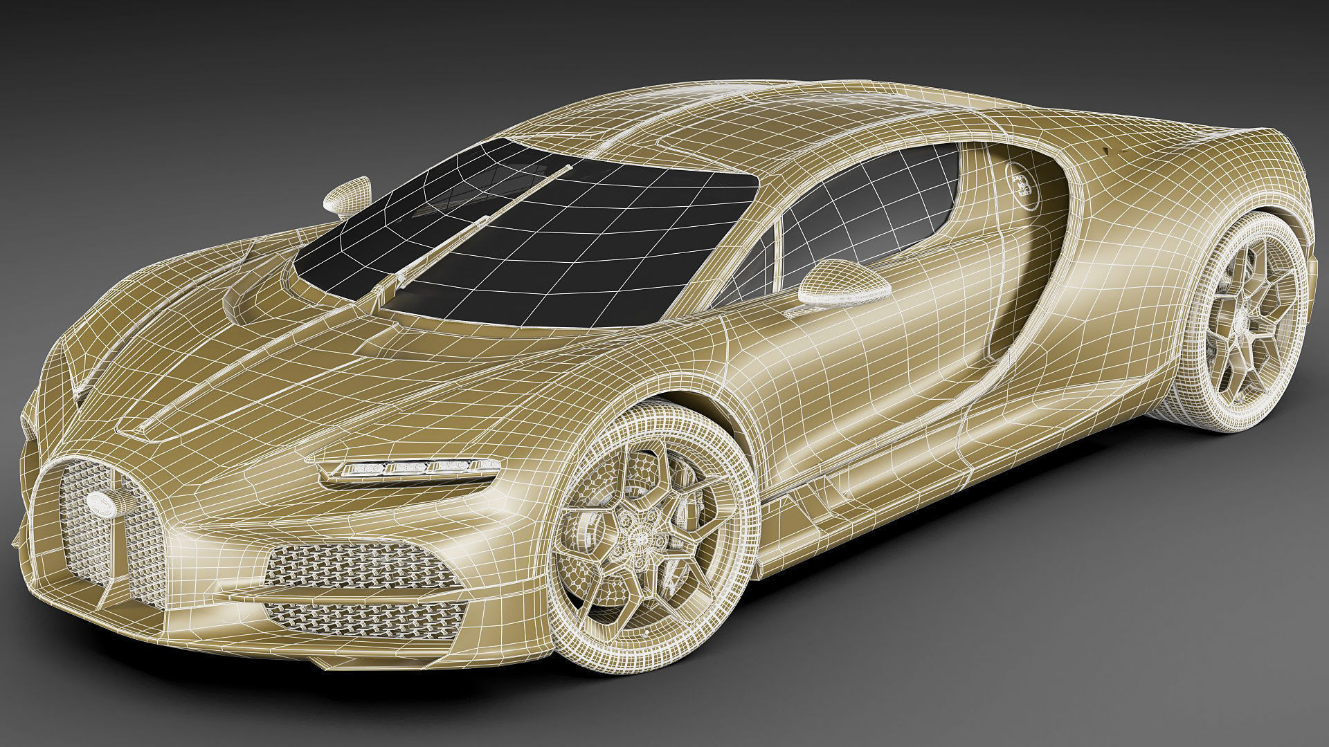 Bugatti Tourbillon 2026 3D model Low-poly 3D model_15