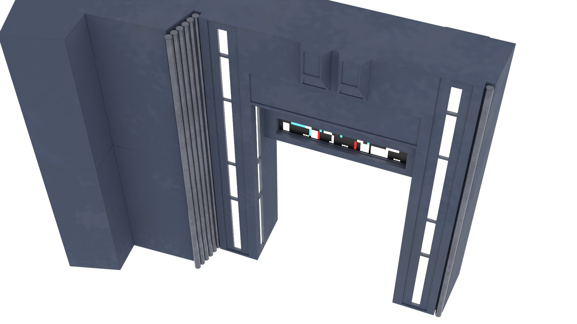 Set 2c - Death Star Elevators 1-6 Scale Hottoys  3D print model_37