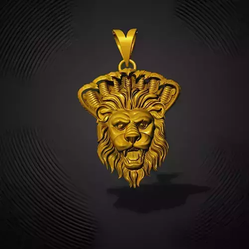  Lion Head Pendant Narasingha God Pendant