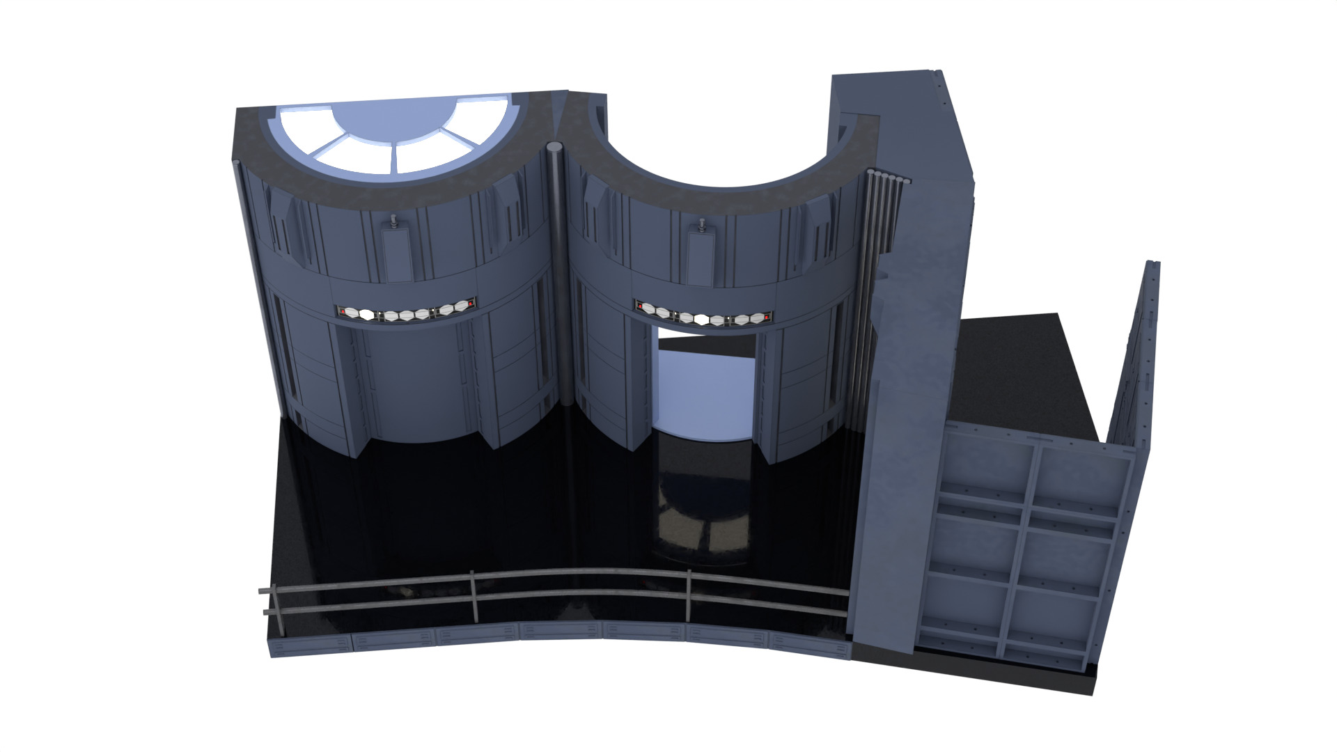 Set 2c - Death Star Elevators 1-18 Scale Kenner Hasbro 3D print model_16