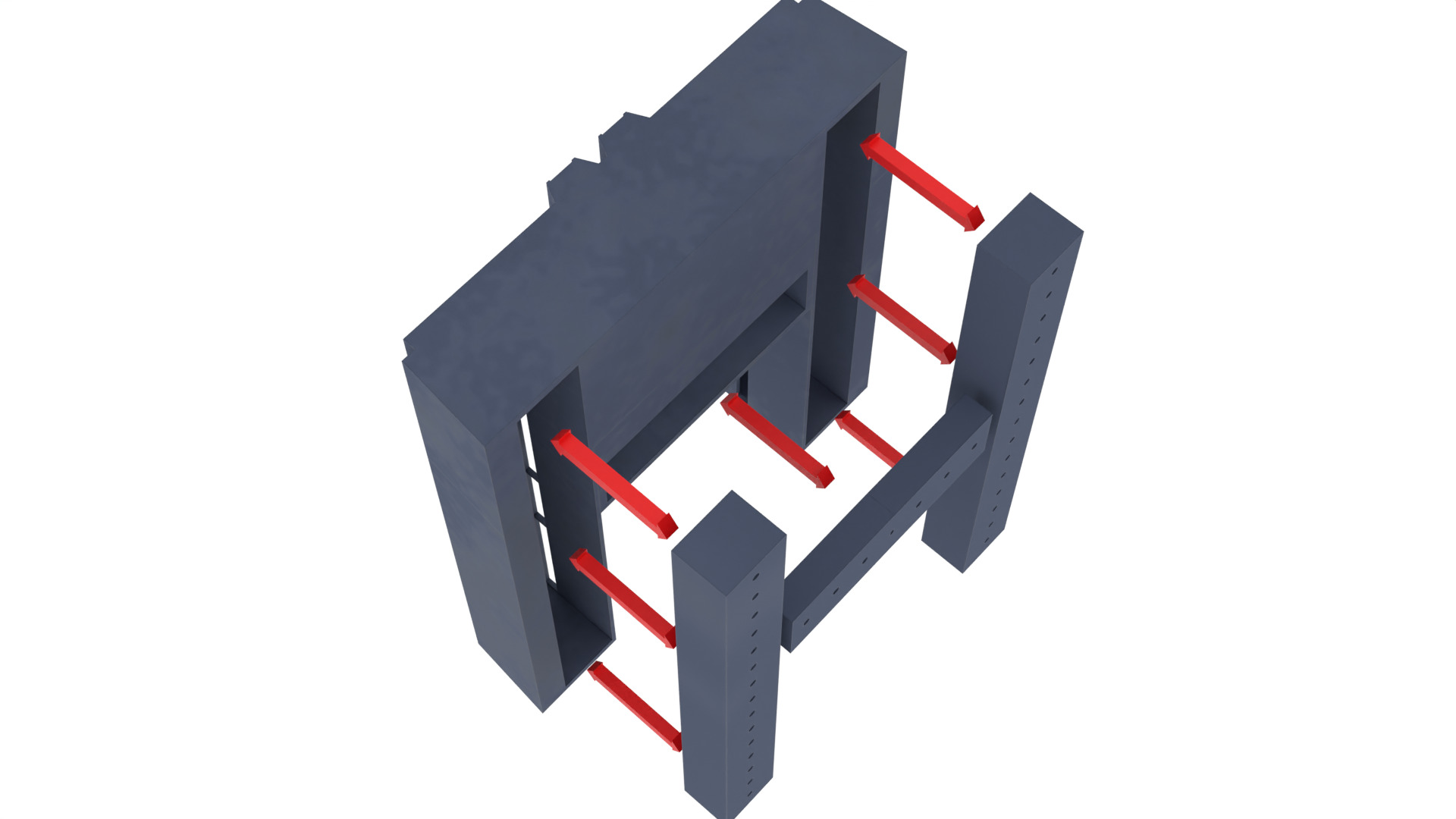 Set 2c - Death Star Elevators 1-18 Scale Kenner Hasbro 3D print model_42