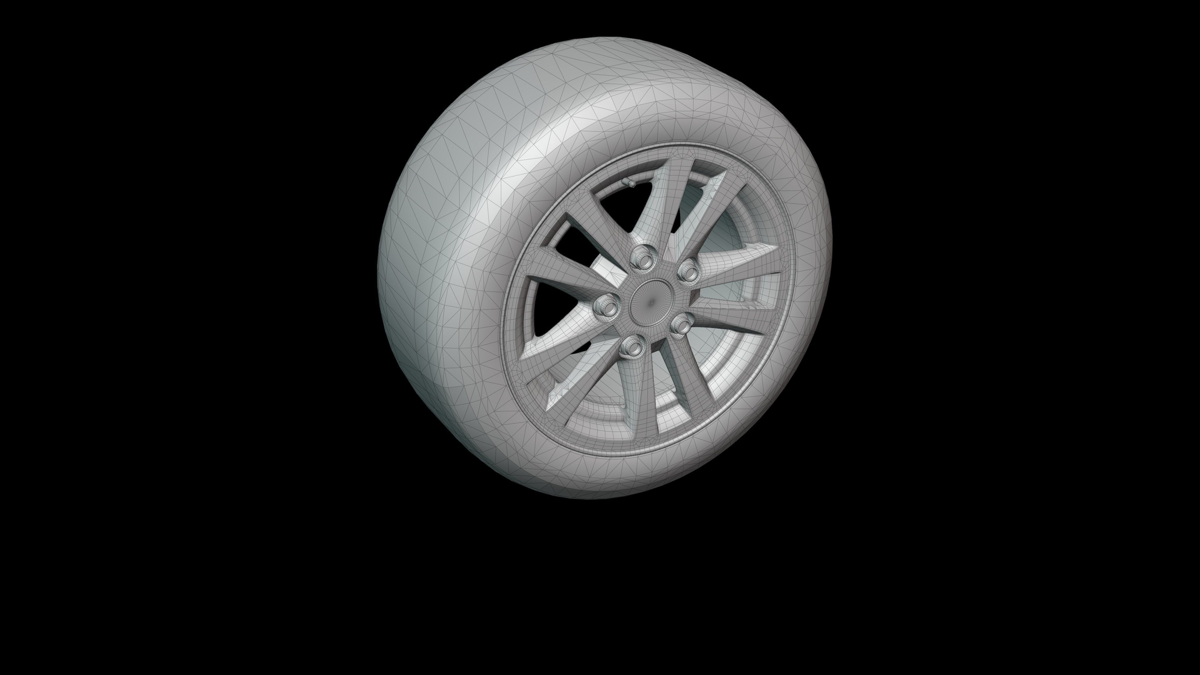 Holden vy series 2 acclaim Rims Low-poly 3D model_8
