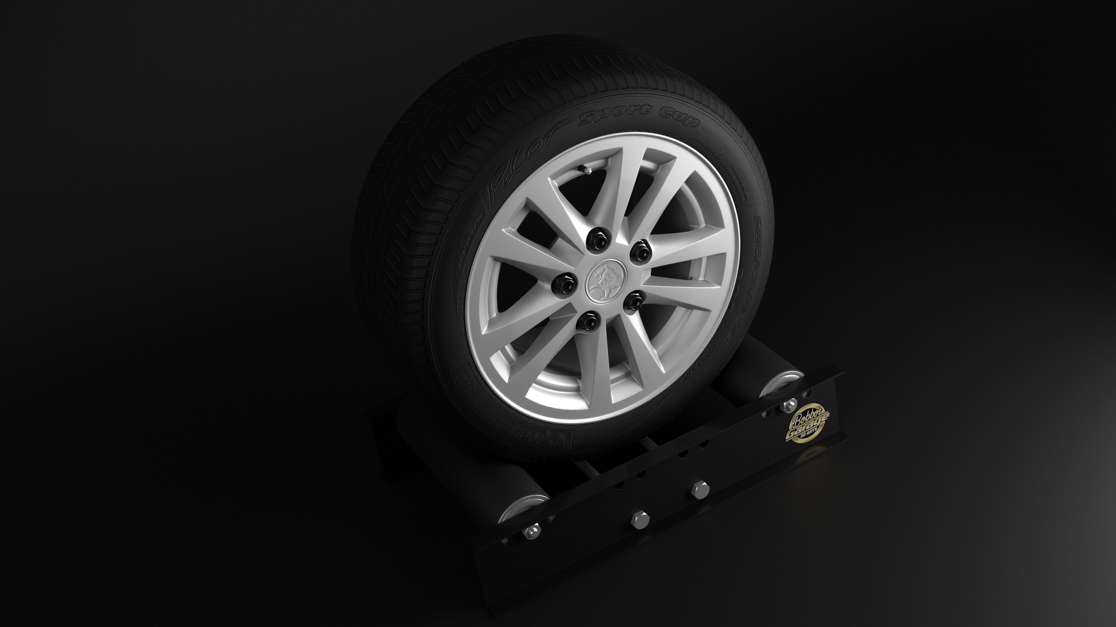 Holden vy series 2 acclaim Rims Low-poly 3D model_2