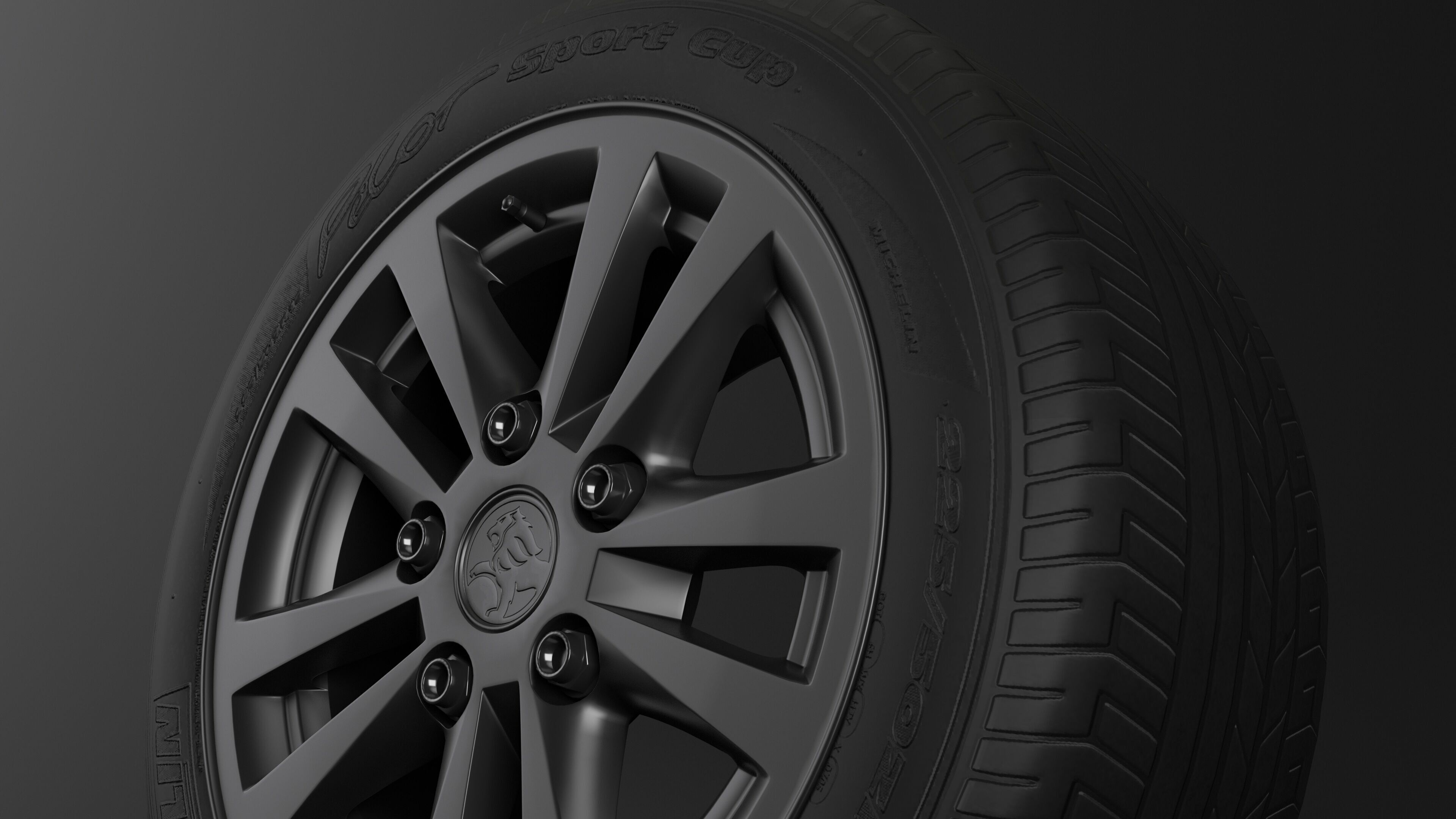 Holden vy series 2 acclaim Rims Low-poly 3D model_3