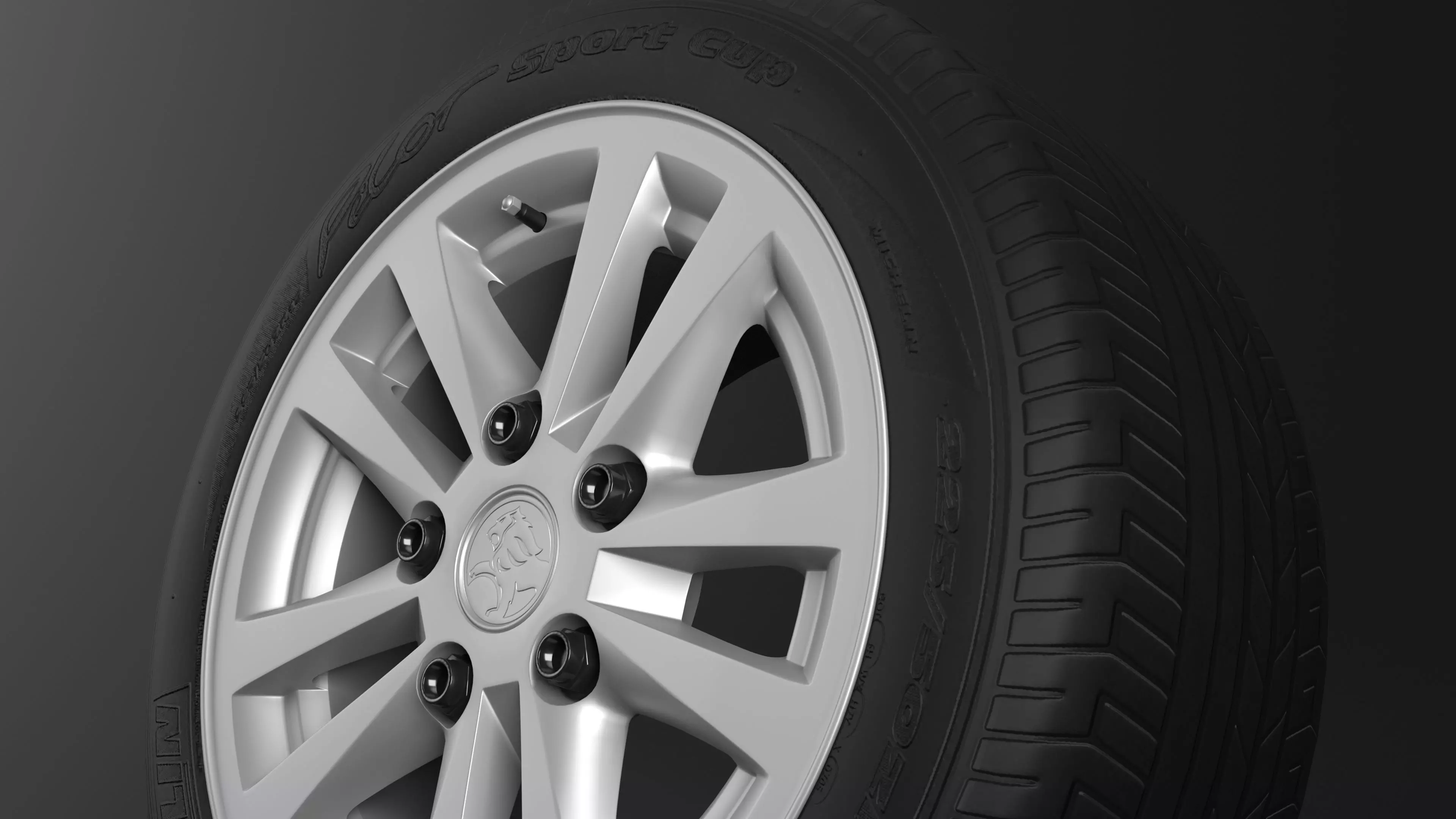 Holden vy series 2 acclaim Rims Low-poly 3D model_0