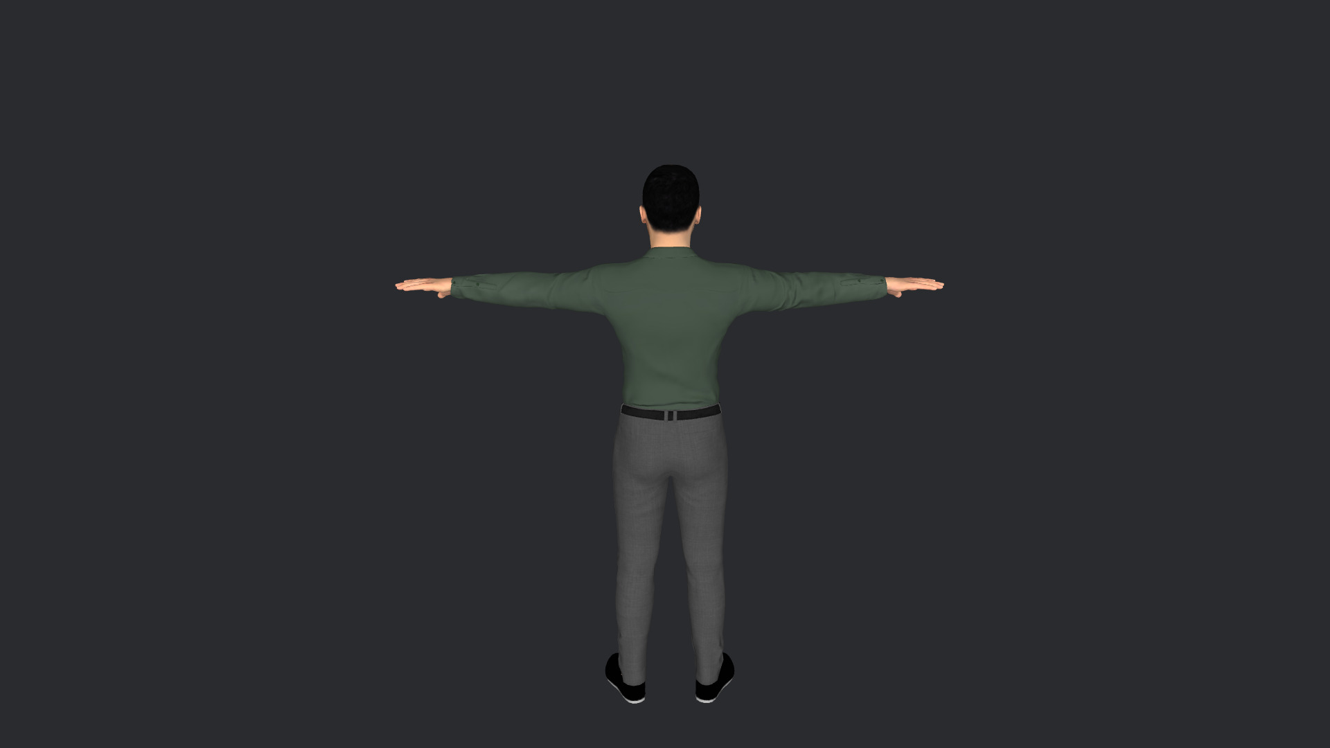 Virat Kohli Hyper Realistic Full Body Rigged 3D Character 3D model_7