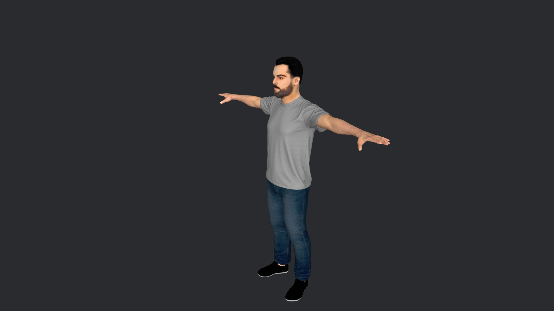 Virat Kohli Hyper Realistic Full Body Rigged 3D Character 3D model_21