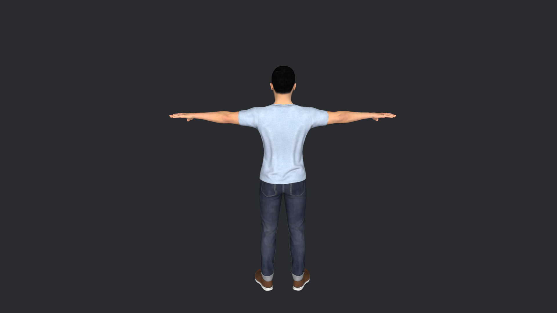 Virat Kohli Hyper Realistic Full Body Rigged 3D Character 3D model_12