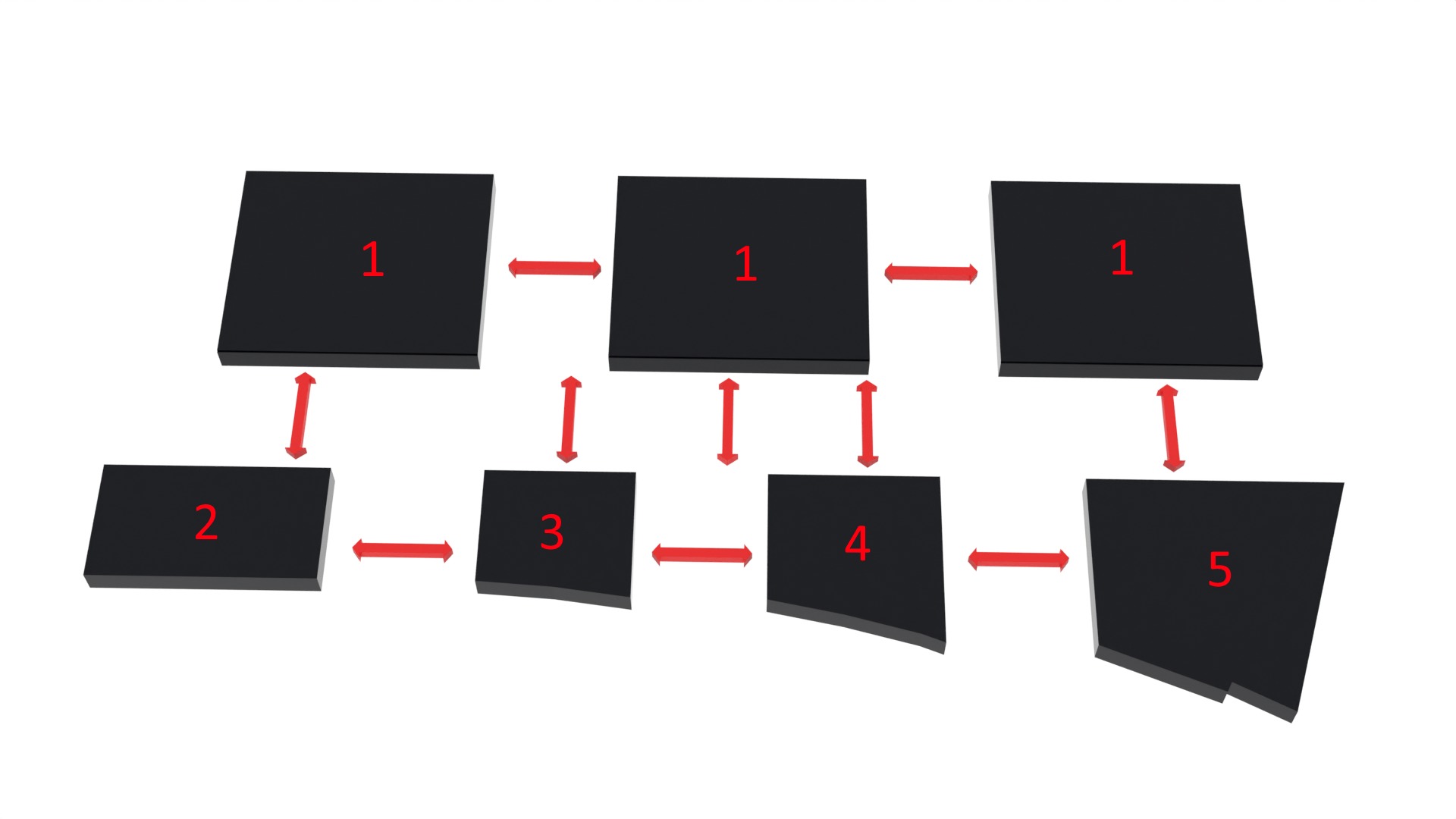 Set 2c - Death Star Elevators 1-18 Scale Kenner Hasbro 3D Model Collection_52