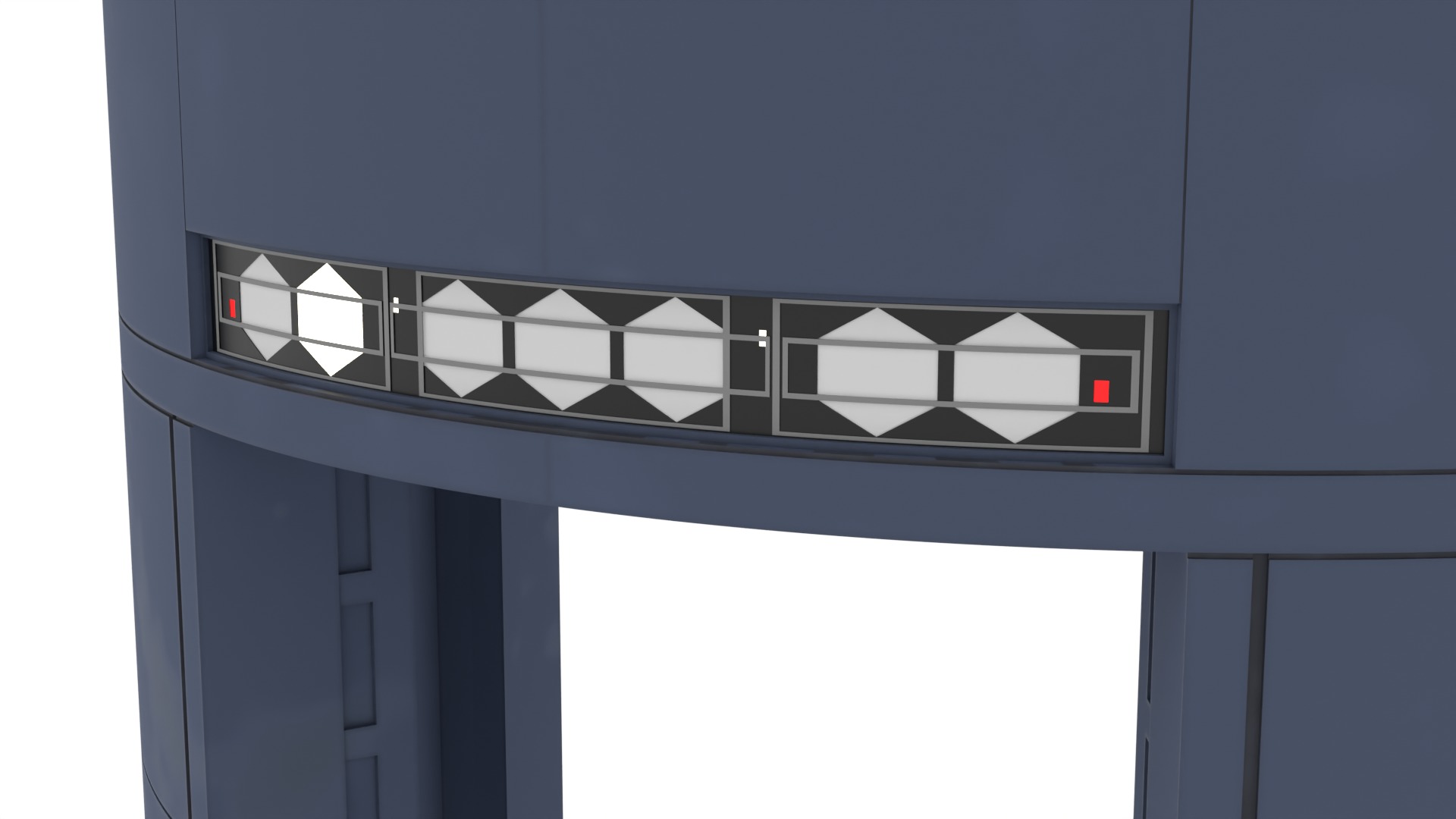 Set 2c - Death Star Elevators 1-18 Scale Kenner Hasbro 3D Model Collection_35